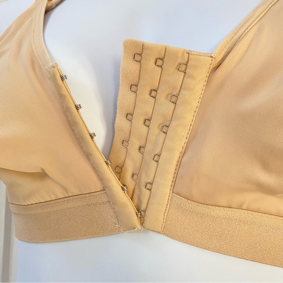 Adaptive Bra Nude Front Closure Adjustable Shoulder Straps size XXL - Picture 4 of 7